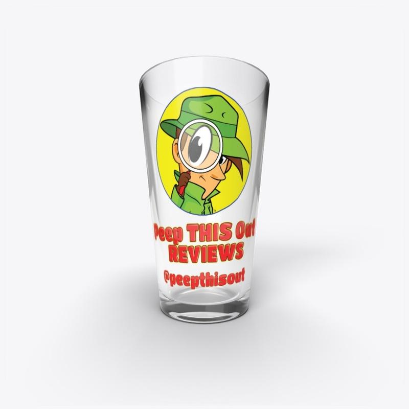 Peep THIS Out Reviews Pint Glass